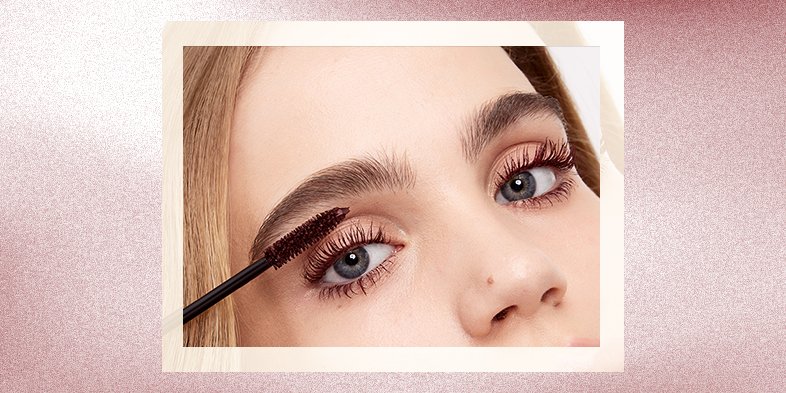 BMAG InArticleImagery Colored Mascara Voluminous Original Washable Bold Eye Mascara   Burgundy